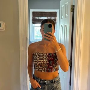 Printed tube top